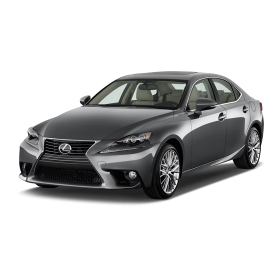 Lexus IS 350 2016 Manuels