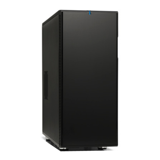 Fractal design DEFINE XL R2 Mode D'emploi