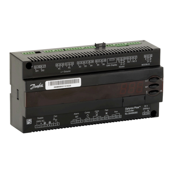 Danfoss Optyma Plus Manuel