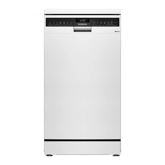 Siemens SR25YW04ME Manuel D'utilisation