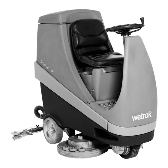 Wetrok Sprinter XR 70 Mode D'emploi