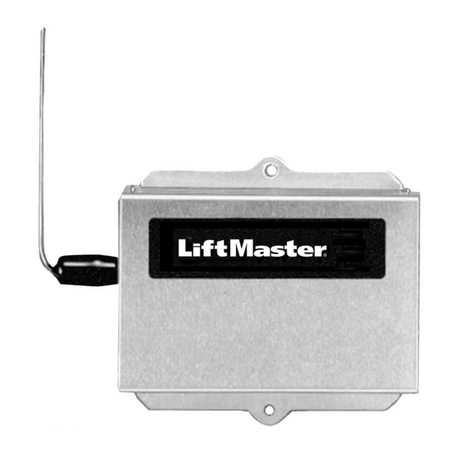 LiftMaster 312HMC Mode D'emploi