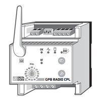 Delta Dore GP8 RADIO CPL Guide D'installation