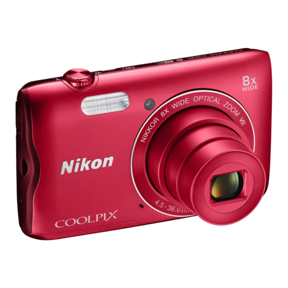 Nikon COOLPIX A300 Guide De Démarrage Rapide