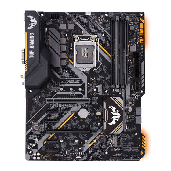 Asus TUF B360-PRO GAMING Manuel De L'utilisateur