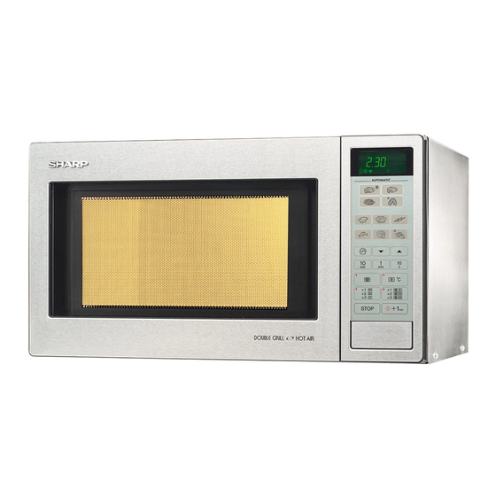 Sharp R-85ST-AA Mode D'emploi Avec Livre De Recettes