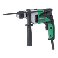 Hitachi DV 16V Mode D'emploi