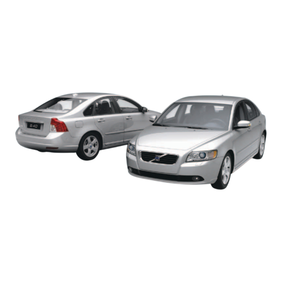 Volvo S40 2009 Guide Rapide