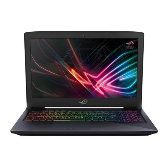 Asus ROG STRIX HERO-GL503VD-GZ149T Manuel D'utilisation