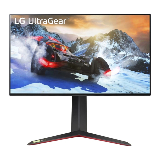 LG UltraGear 27GP95RP Manuel D'utilisation