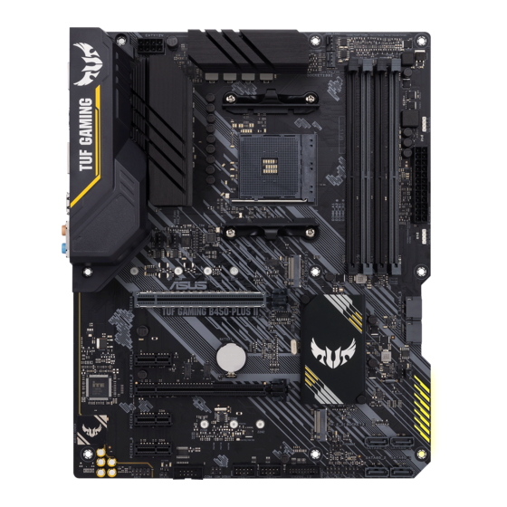 Asus TUF GAMING B-450-PLUS II Mode D'emploi