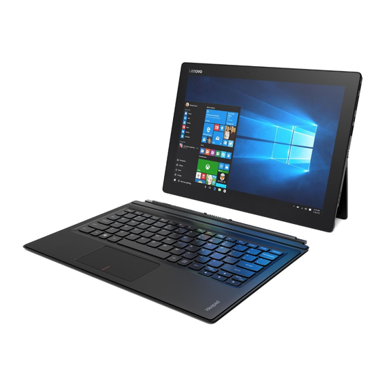 Lenovo ideapad MIIX 700-12ISK Guide De L'utilisateur