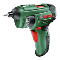 Bosch WEU Notice Originale