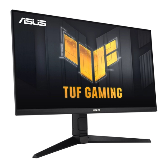 Asus TUF Gaming VG27AQL3A Serie Guide De L'utilisateur