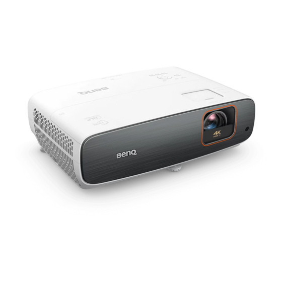 BenQ TK860 Manuel D'utilisation