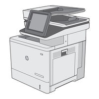 HP Color LaserJet Managed MFP E57540dn Guide D'installation