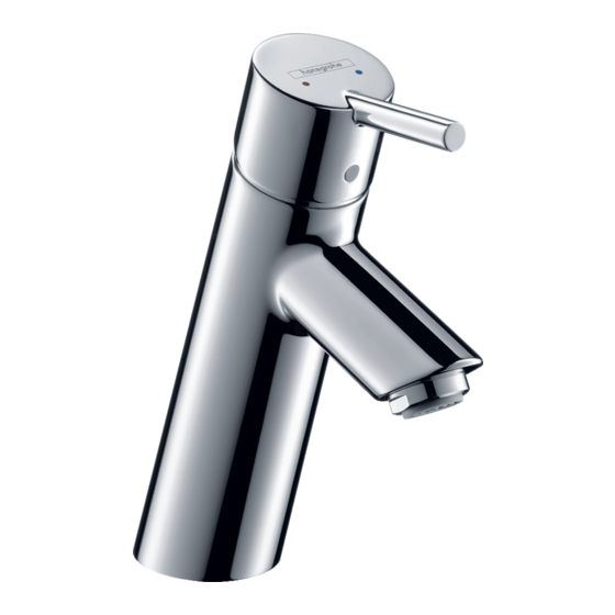 Hansgrohe Talis 32040000 Mode D'emploi / Instructions De Montage