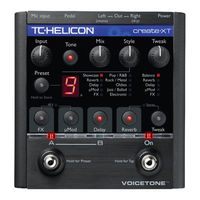 TC-Helicon VoiceTone Create XT Mode D'emploi