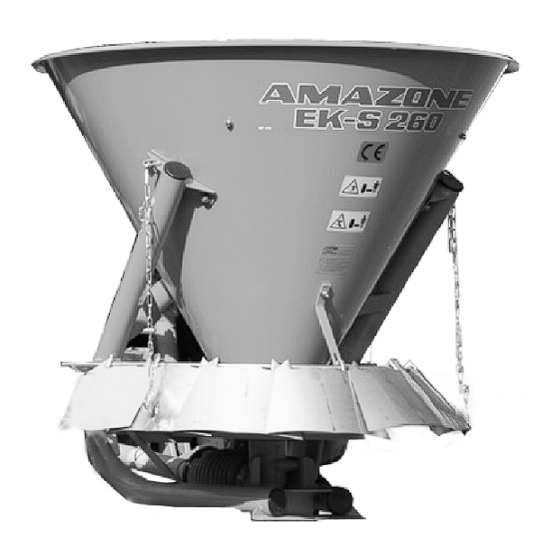 Amazone EK 300 Manuel D'utilisation