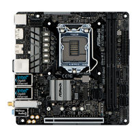 Asrock H370M-ITX/ac Mode D'emploi