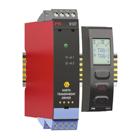 PR electronics 9107 Manuel De Produit