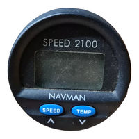 Navman SPEED 2100 Manuel D'installation Et D'utilisation