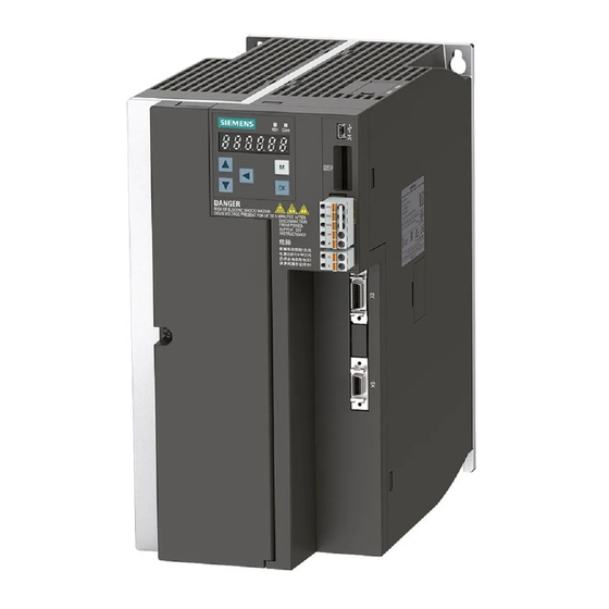 Siemens SINAMICS V90 Mise En Route