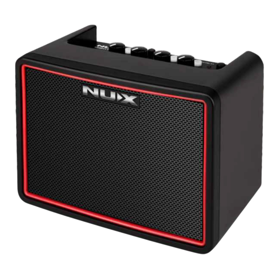 nux Mighty Lite BT MK2 Mode D'emploi