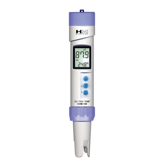 HM Digital COM-100 Guide D'utilisation