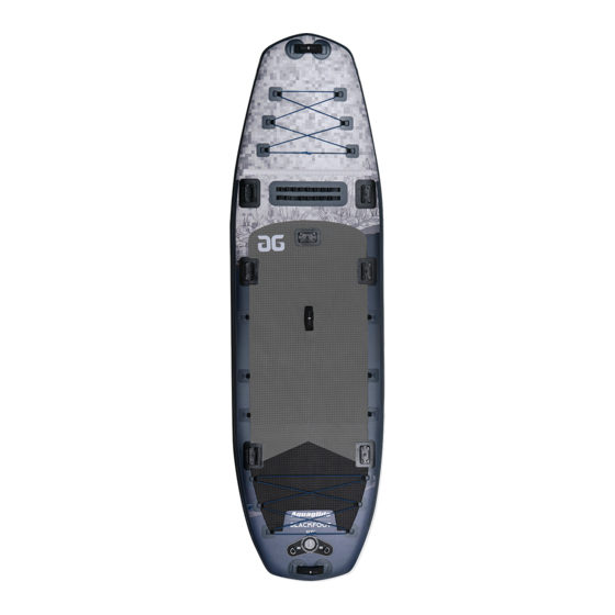 Aquaglide Blackfoot Angler 11'0 iSUP Manuels