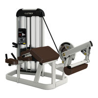 Cybex Eagle Prone Leg Curl Manuel D'utilisation