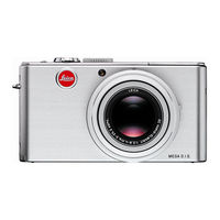 Leica D-LUX 3 Manuel D'utilisation