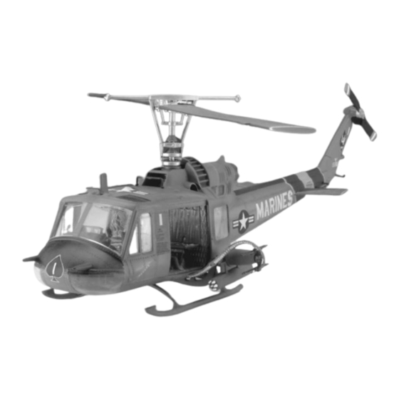 REVELL Bell UH-1 Huey Hog Instructions De Montage