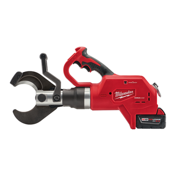 Milwaukee M18 FORCE LOGIC 2776R-20 Manuels