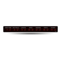 Bodet Style Mondiale NTP 947 17x W7 Notice D'installation Et De Mise En Service