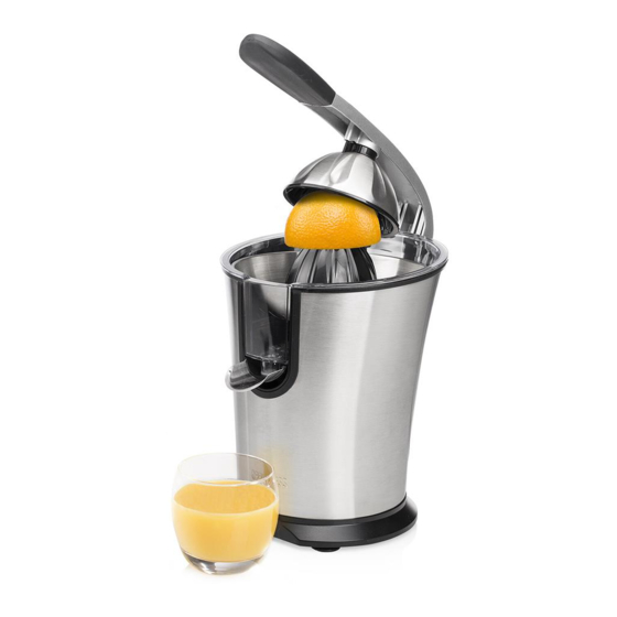 Princess Master Juicer Pro Mode D'emploi