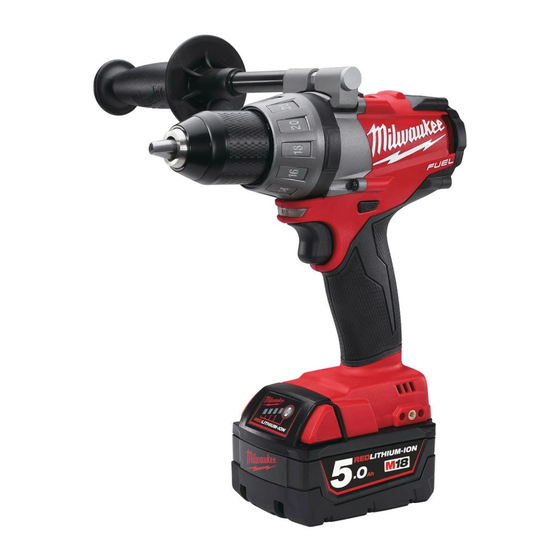 Milwaukee M18 CDD Notice Originale