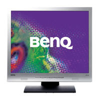 BenQ FP72E Manuel De L'utilisateur