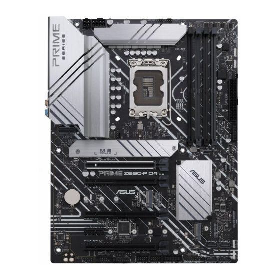 Asus PRIME Z690-P WIFI D4 Mode D'emploi