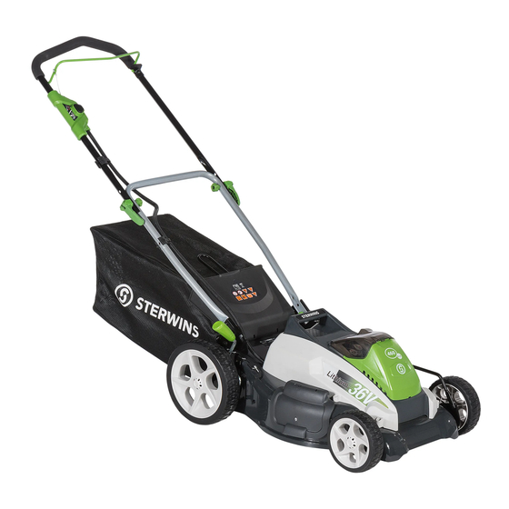 STERWINS 460 Li X-2 Mode D'emploi