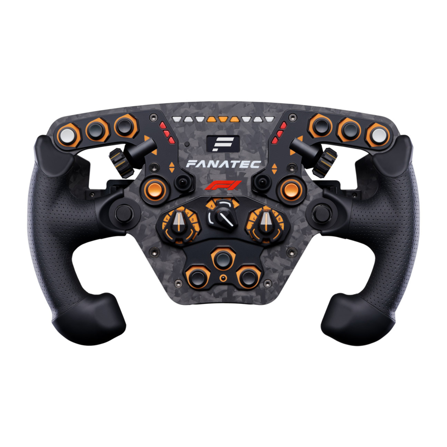 Endor FANATEC ClubSport F1 2021 Guide De Démarrage Rapide