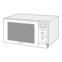 Sharp R-677F Mode D'emploi Avec Livre De Recettes