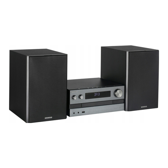 Kenwood M-918DAB Manuel D'utilisation
