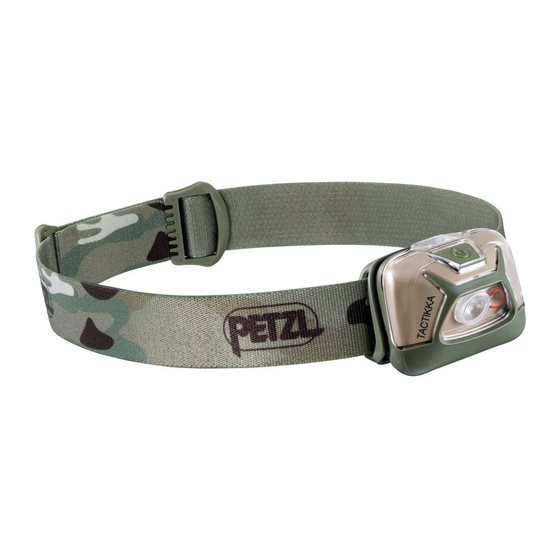 Petzl ACTIK CORE Mode D'emploi