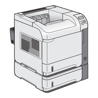 HP LaserJet Enterprise M603n Guide D'installation