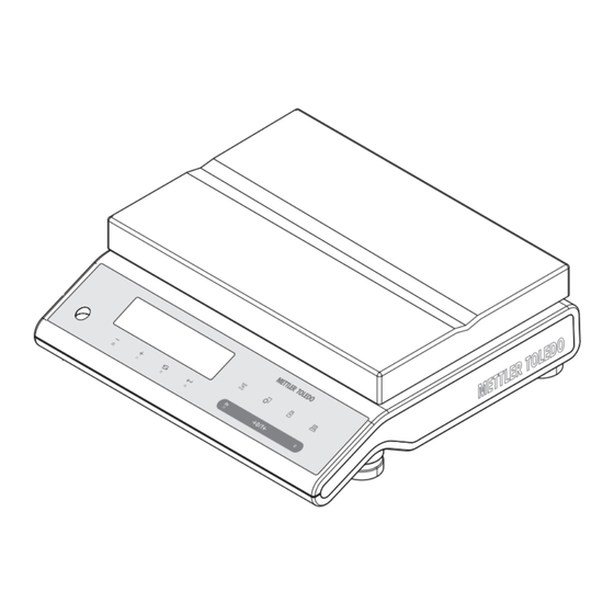 Mettler Toledo MS-L Serie Mode D'emploi