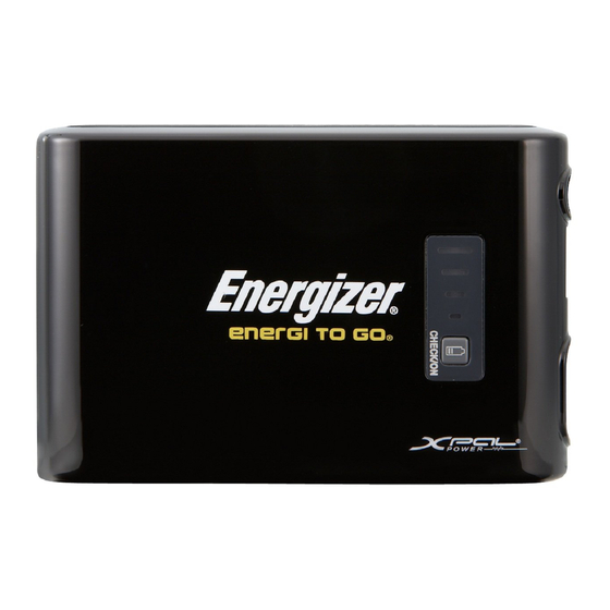 Energizer XP8000 Manuel De L'utilisateur