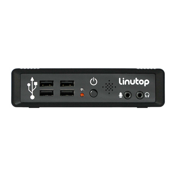 Linutop 2 Guide D'utilisation Rapide