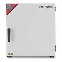 Binder ED-S 115 Mode D'emploi