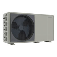 Bosch Compress 2000 AWF Notice D'installation Et D'utilisation
